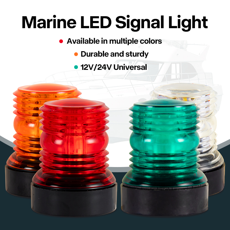 12 В морской светодиодный якор – обзор и цена Fishing Boat Navigation Light
