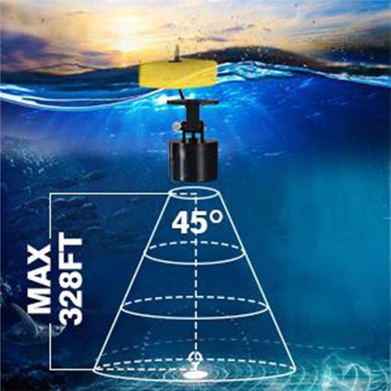 Портативный эхолот ABHT-Kayak  – обзор и цена Fishing Boat Depth Finder