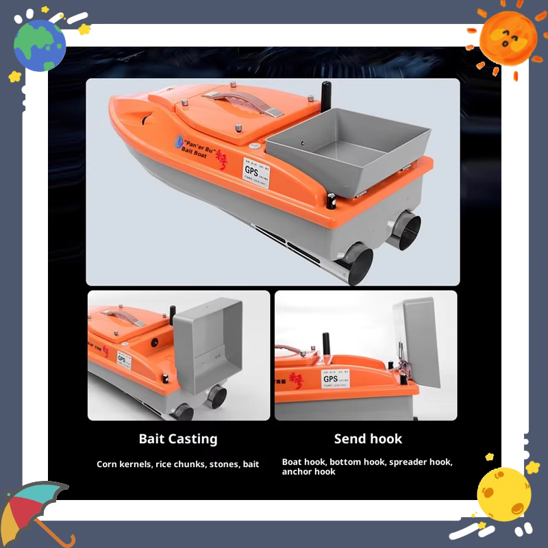 Новая лодка для рыбалки с дист – обзор и цена Fishing Boat Gps
