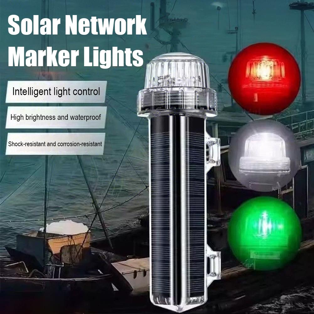 Солнечная сигнальная лампа оке – обзор и цена Fishing Boat Navigation Light
